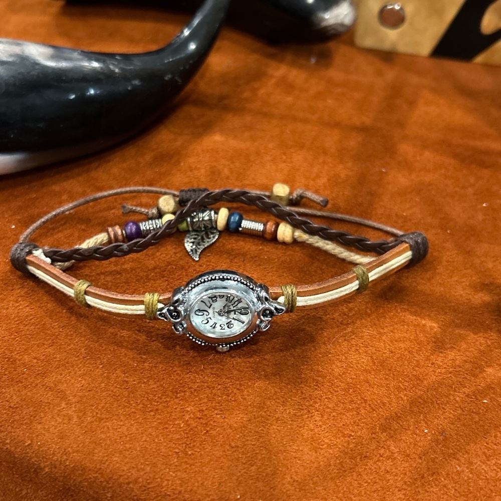 Brown Western Medley Watch or black similar style watch